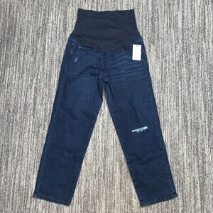 Brand Sonoma Women's Size 4 Maternity‎ Full Coverage Belly Band Jeans Stretch
